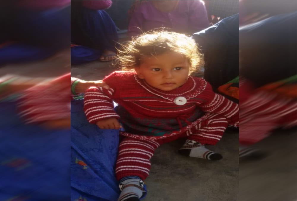 Girl Child Alive After Horrible road accident in uttarkashi photos