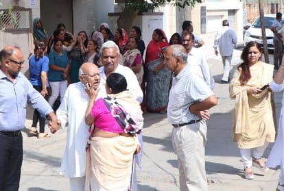 Gurugram shootout: gurugram's Judge's wife's funeral in Hissar