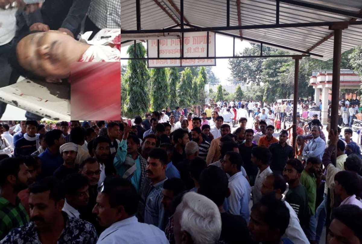 BSP leader jurgam mehndi and his driver shot dead in ambedkar nagar