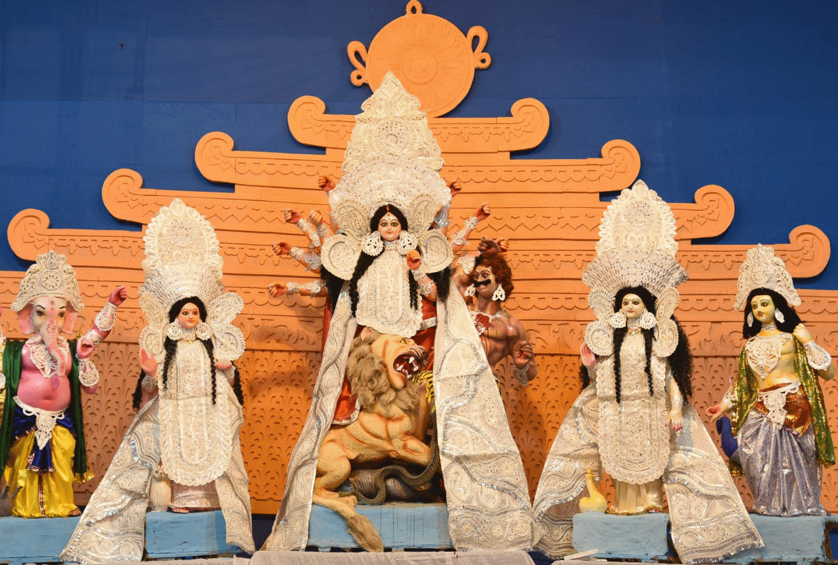 durga puja pandals in lucknow