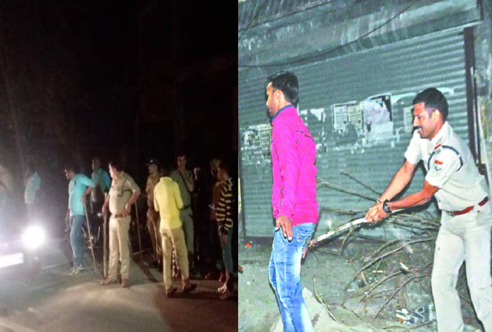 Police Lathi charge on Aiims students and Colony peoples after Stone throwing in rishikesh