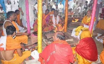 Maha yagya is going here to make Modi the Prime Minister again