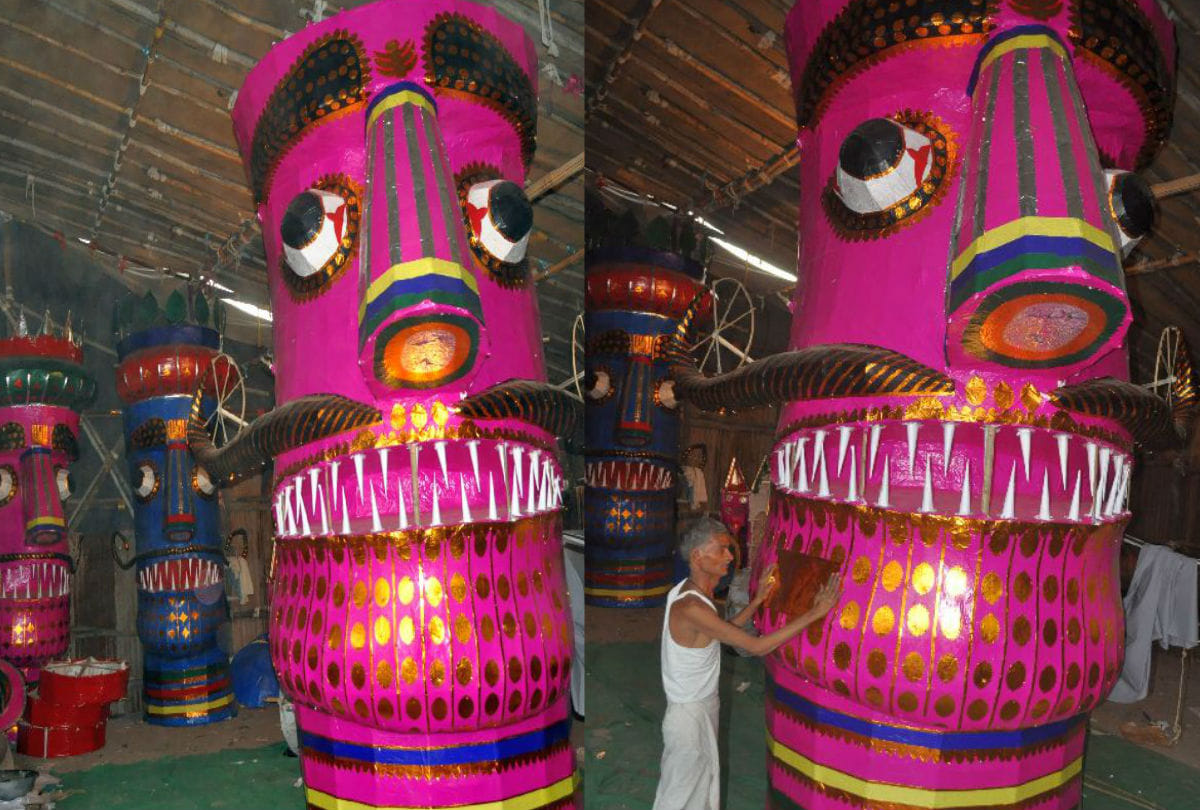 dussehra 2019 people worship ravana on vijayadashami in mathura