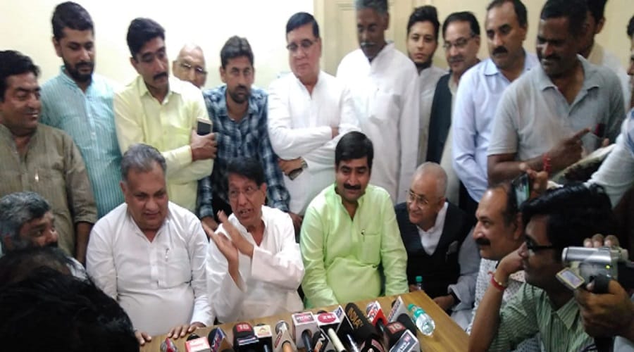 RLD supremo Chaudhary Ajit Singh attacked on BJP