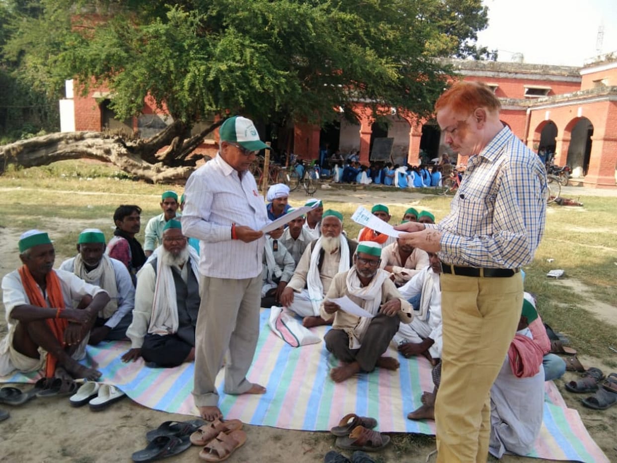 गन्ना बकाए पर गरजे किसान