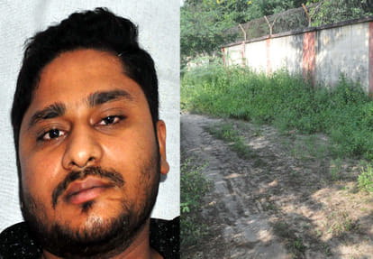 robber snatched AK-47  from policeman