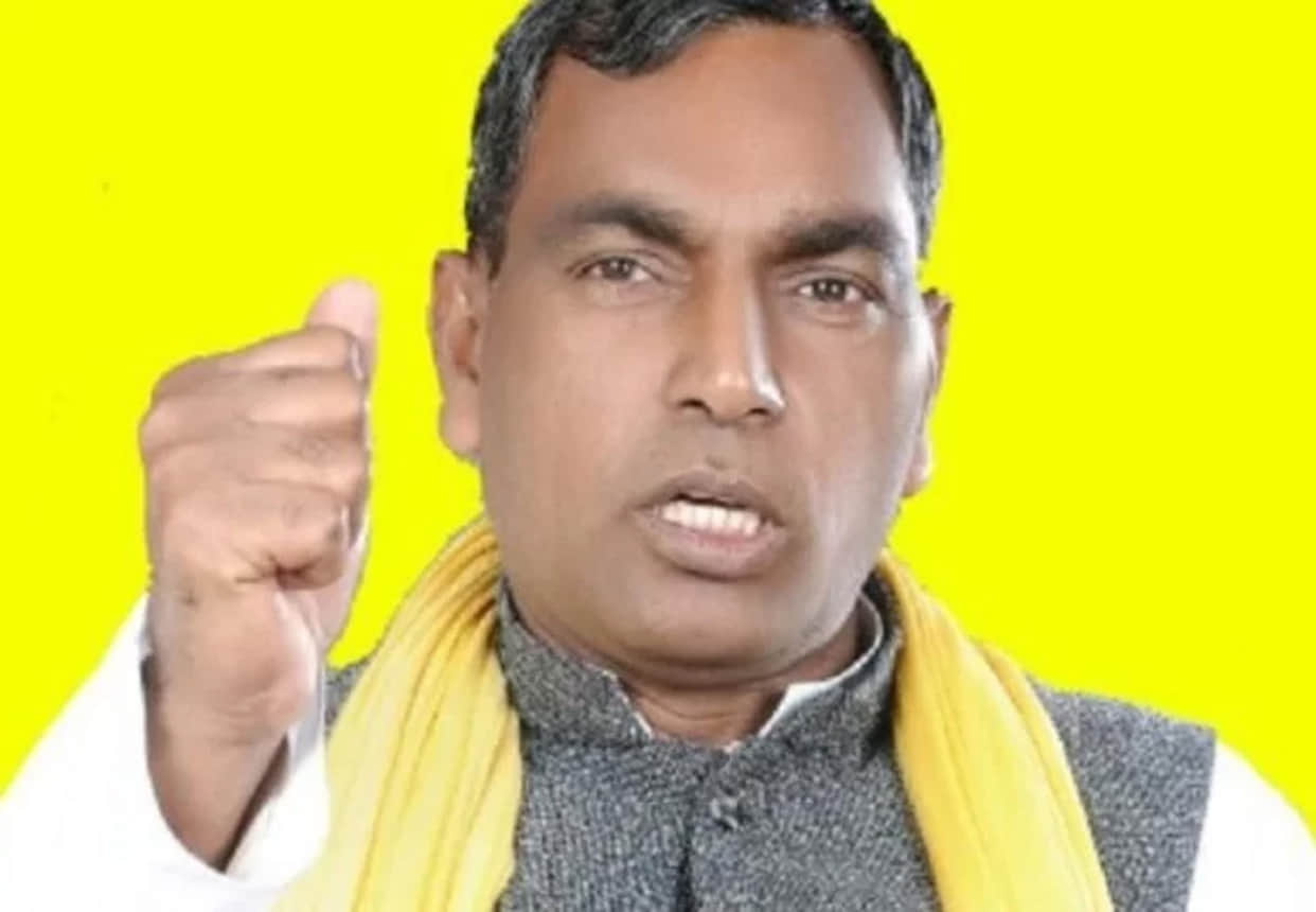 Omprakash Rajbhar said Most mafia in BJP, Brijesh Singh with BJP and we are also with Mukhtar Ansari