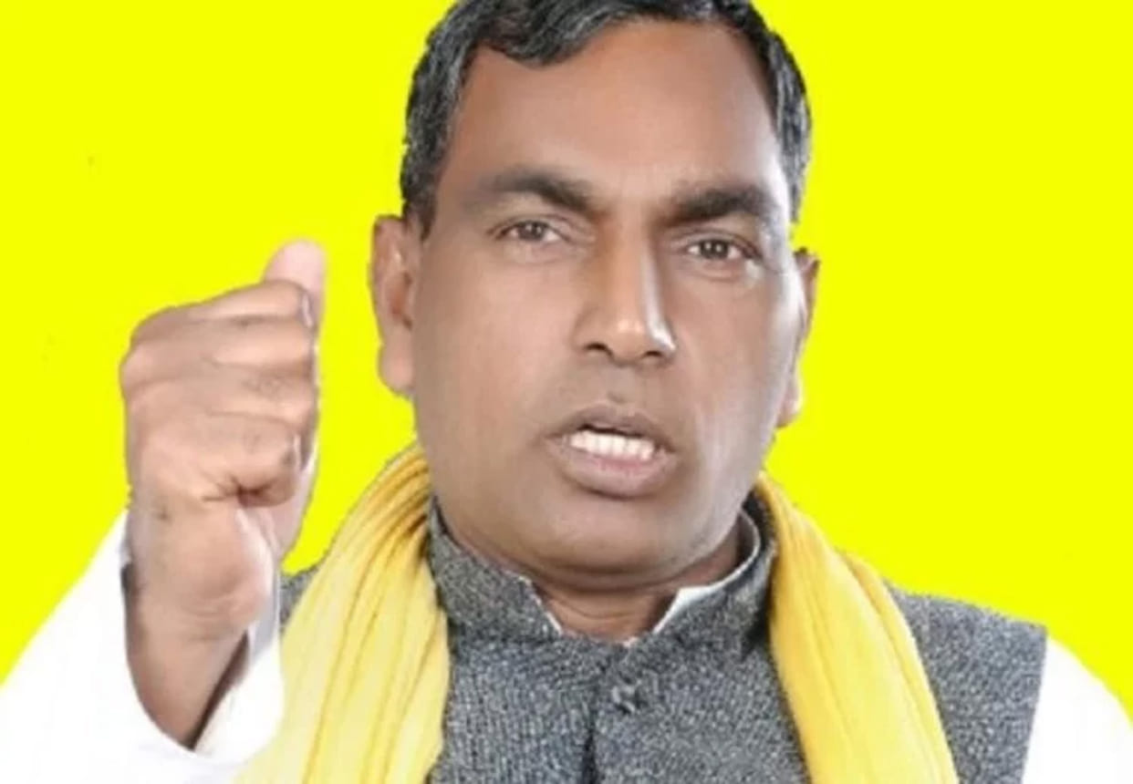 Omprakash Rajbhar said RSS is responsible for the partition of the country, not Jinnah