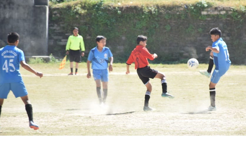 Paddy won the inaugural U-14 football tournament