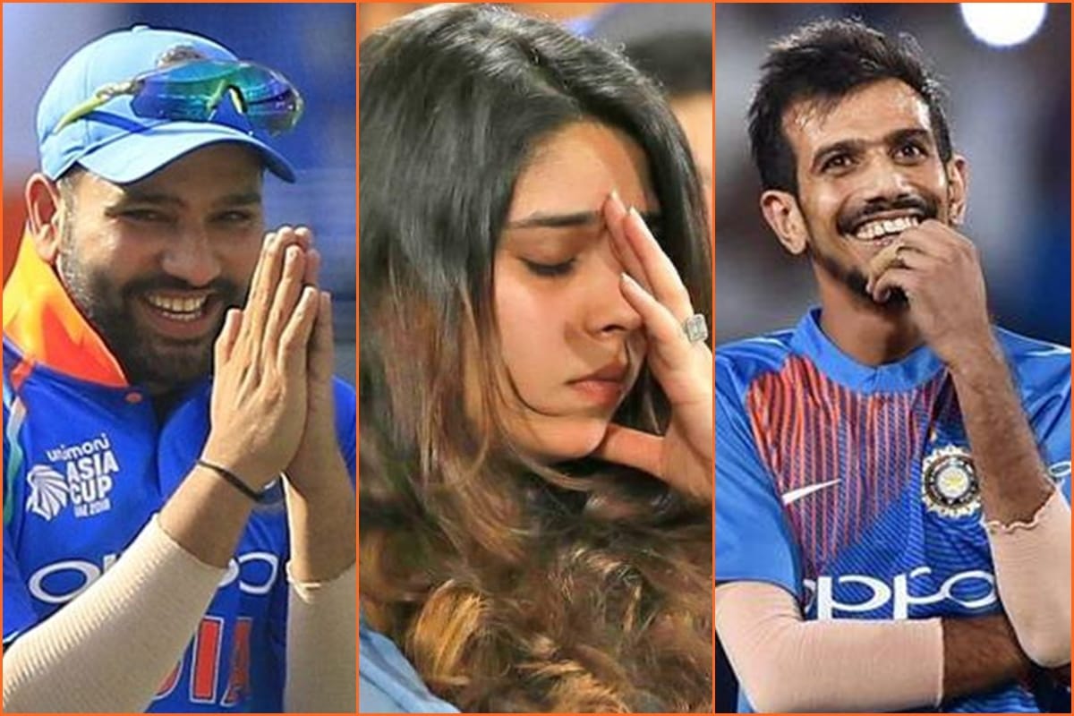 rohit sharma kissed by fan during the match between mumbai-bihar in vijay hazare trophy