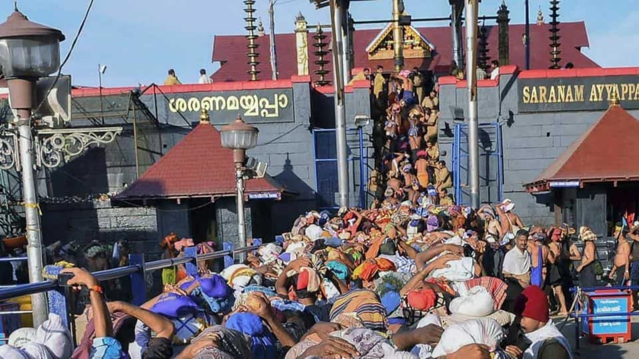 Kerala: Section 144 extended till midnight of December 8 in Sabarimala temple area