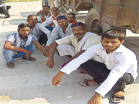 electricity priwate worker died due to current
