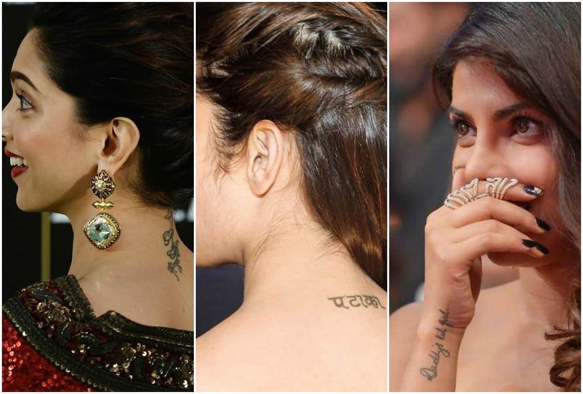 Deepika padukone to Rakhi sawant Bollywood celebrities and their tattoos