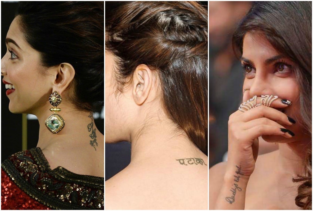 Deepika padukone to Rakhi sawant Bollywood celebrities and their tattoos