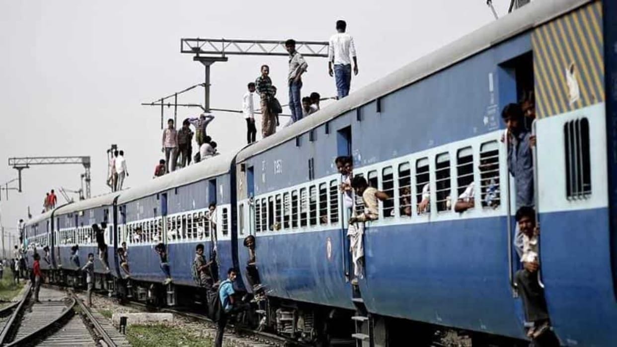 trains booking full on festive season