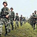 Indian army  and chinese army