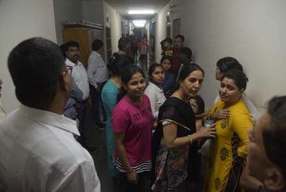 women jumped from eleventh floor after fight with husband