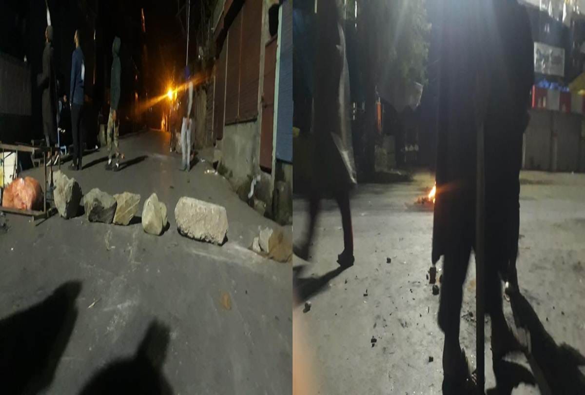 attack on Polling booth in Srinagar before voting of last phase