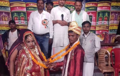 Real marriage in ram leela at bhadohi