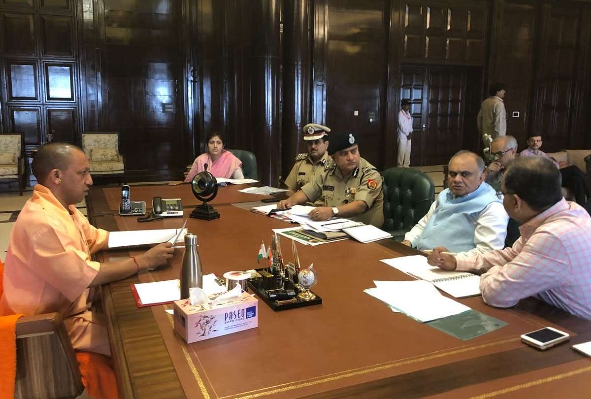 CM yogi office is now at pancham tal of lok bhawan