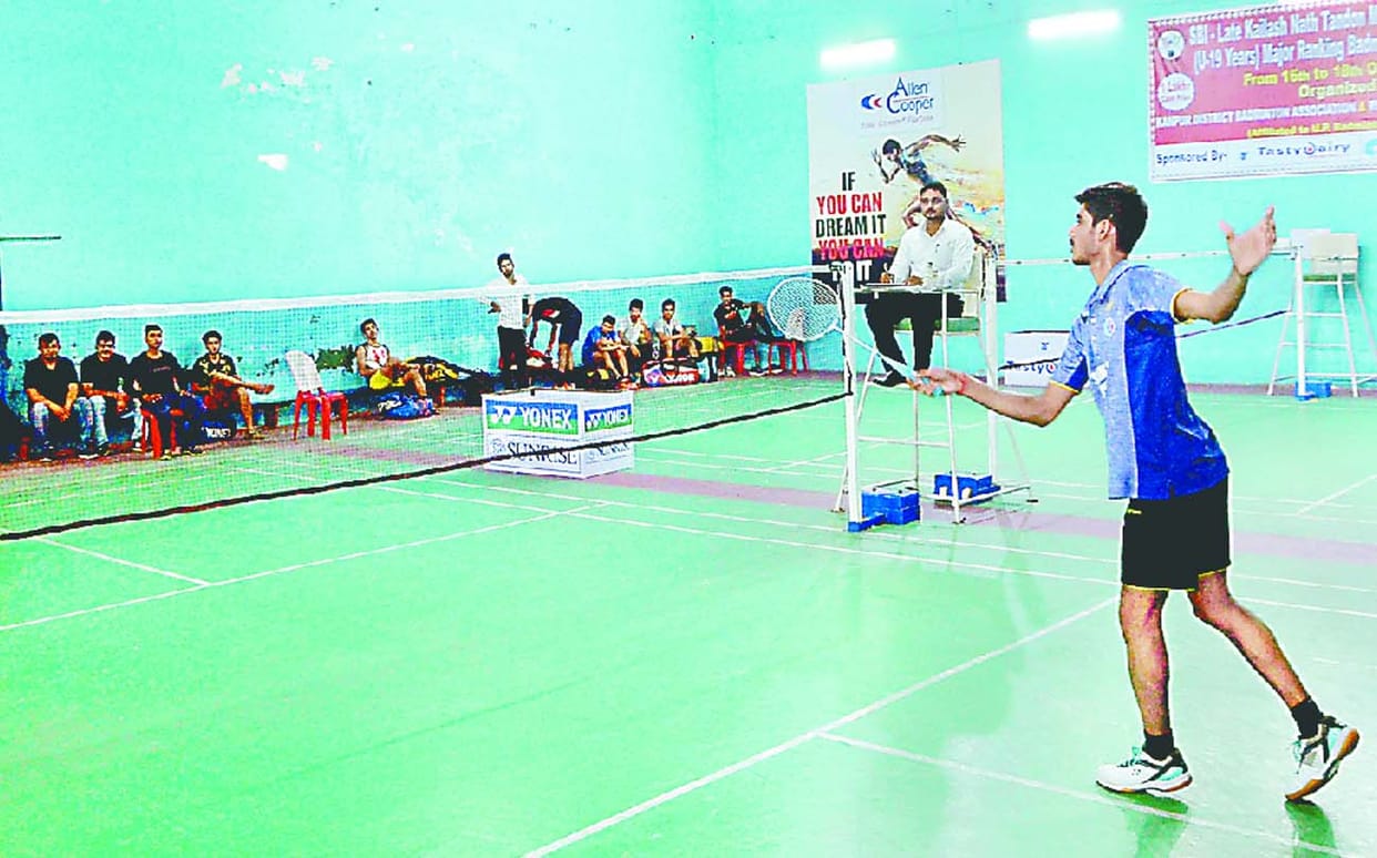 Badminton tournaments begins in Greenpark, Kanpur
