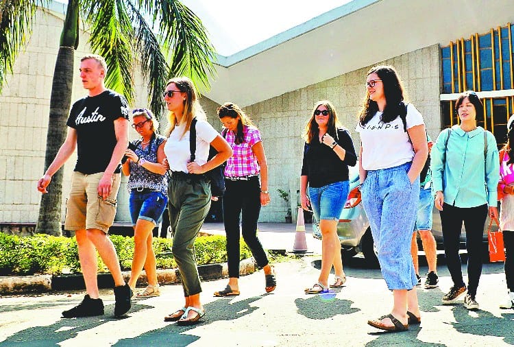 Foreign Students in Punjab University Chandigarh