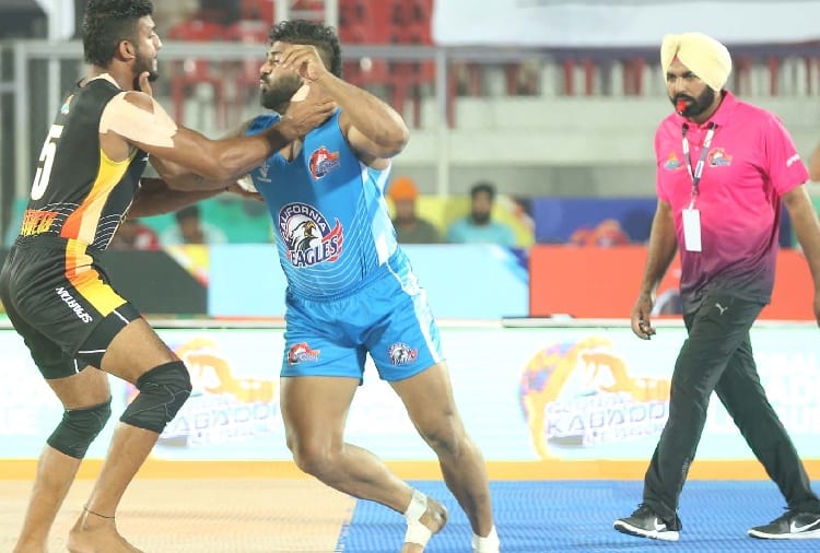 California Eagles and Maple Leaf Canada Win match in Global Kabaddi League