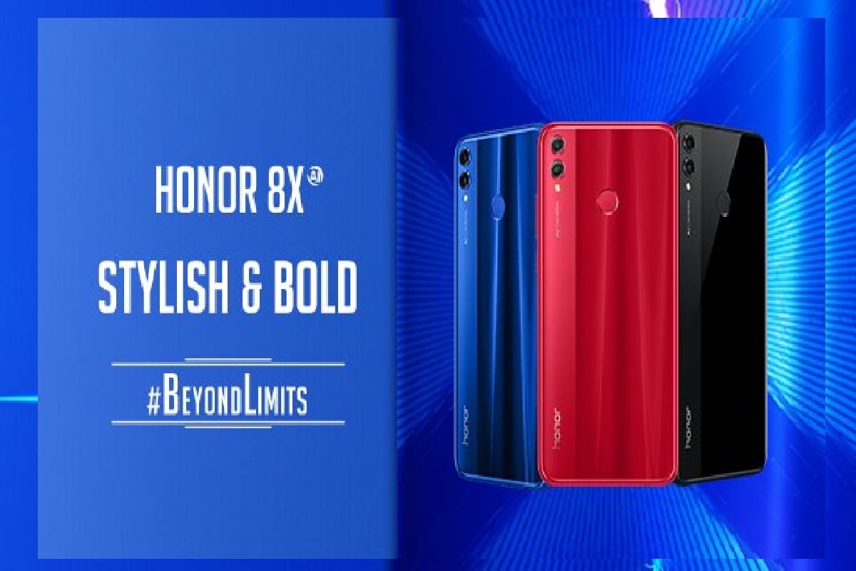 Honor 8X Launched in India Notch display and dual rear AI Camera, Price and features