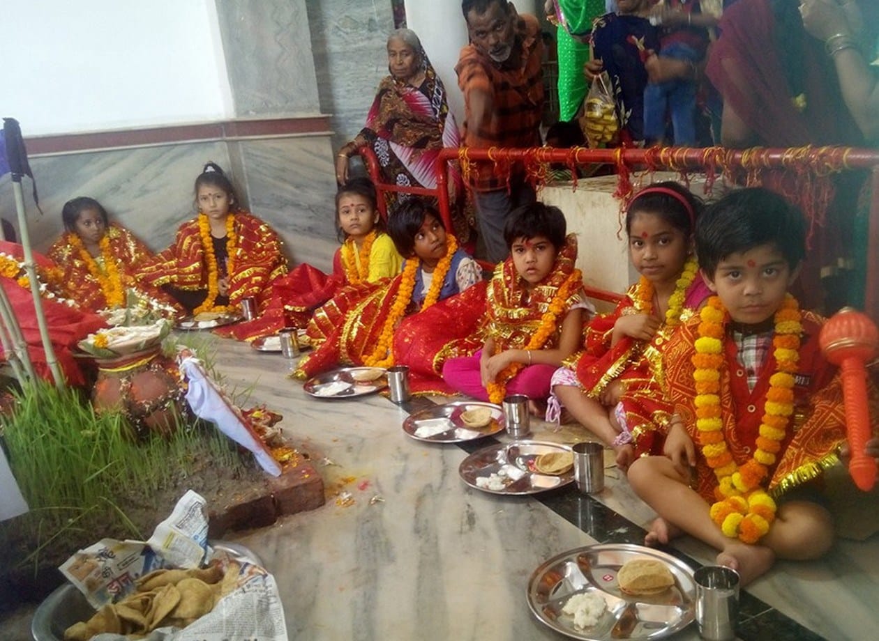 navratri kanya pujan vidhi