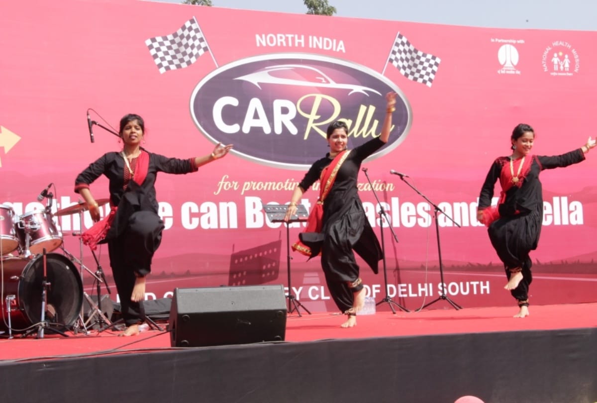 Rotary International North India car rally ends with message on vaccination