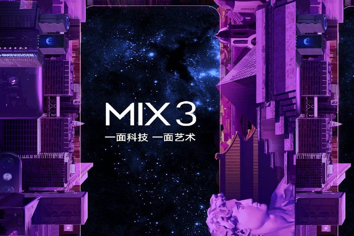 Xiaomi Mi Mix 3 Set to Launch on October 25, Knows price and feature