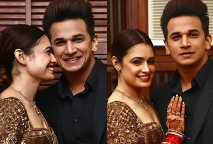 After 2 days of wedding Prince Narula and Yuvika Chaudhary attended fashion show in Ahmedabad