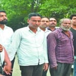 पुलिस की गिरफ्त में आरोपी