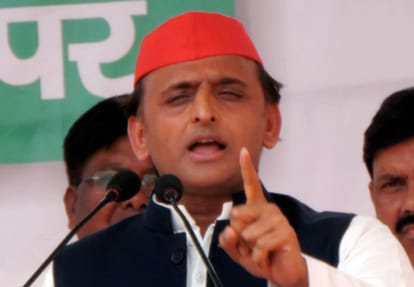 akhilesh yadav targets cm yogi in kannauj