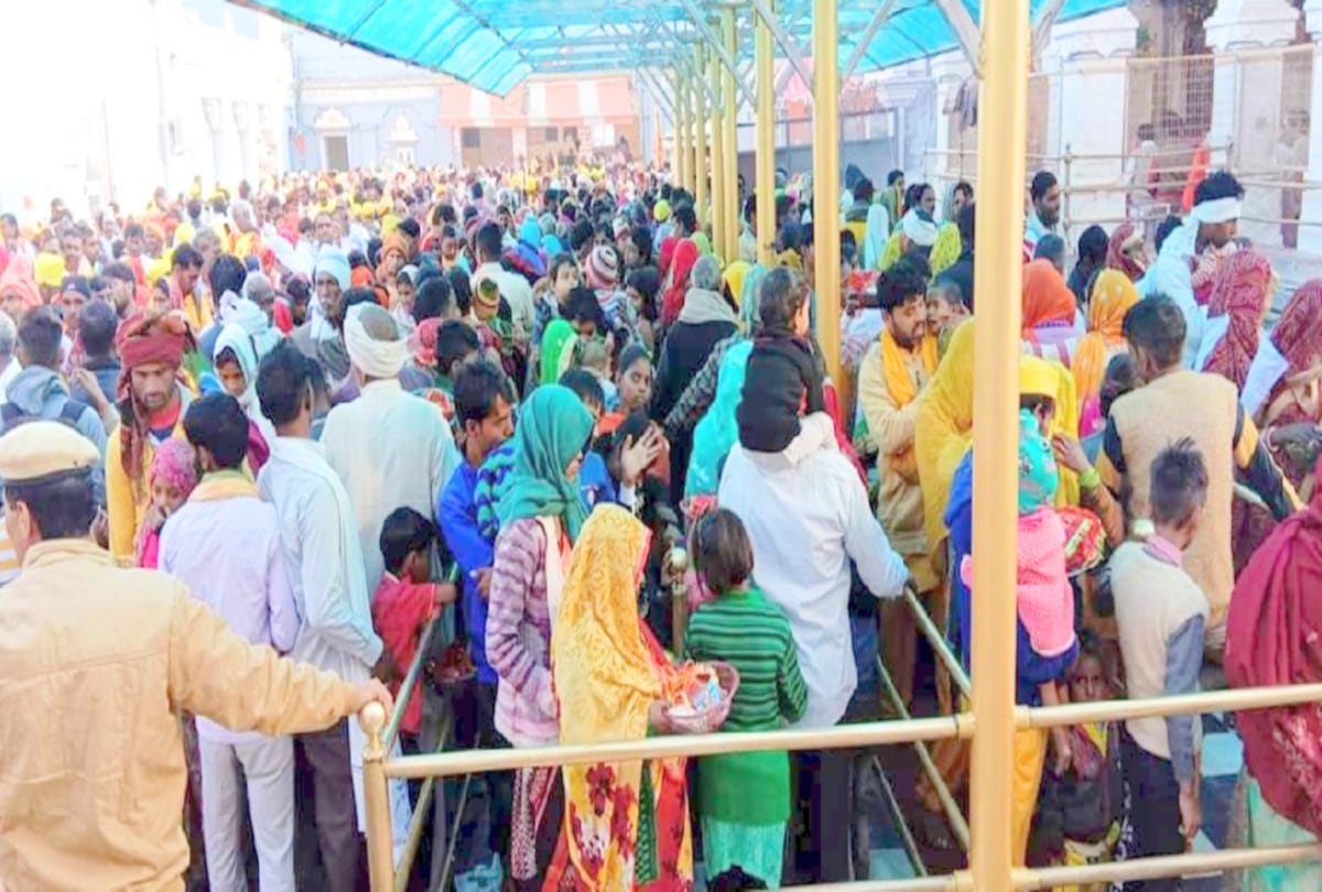 More than a lakh devotees visited Shakti Peetha on Ashtami in himachal