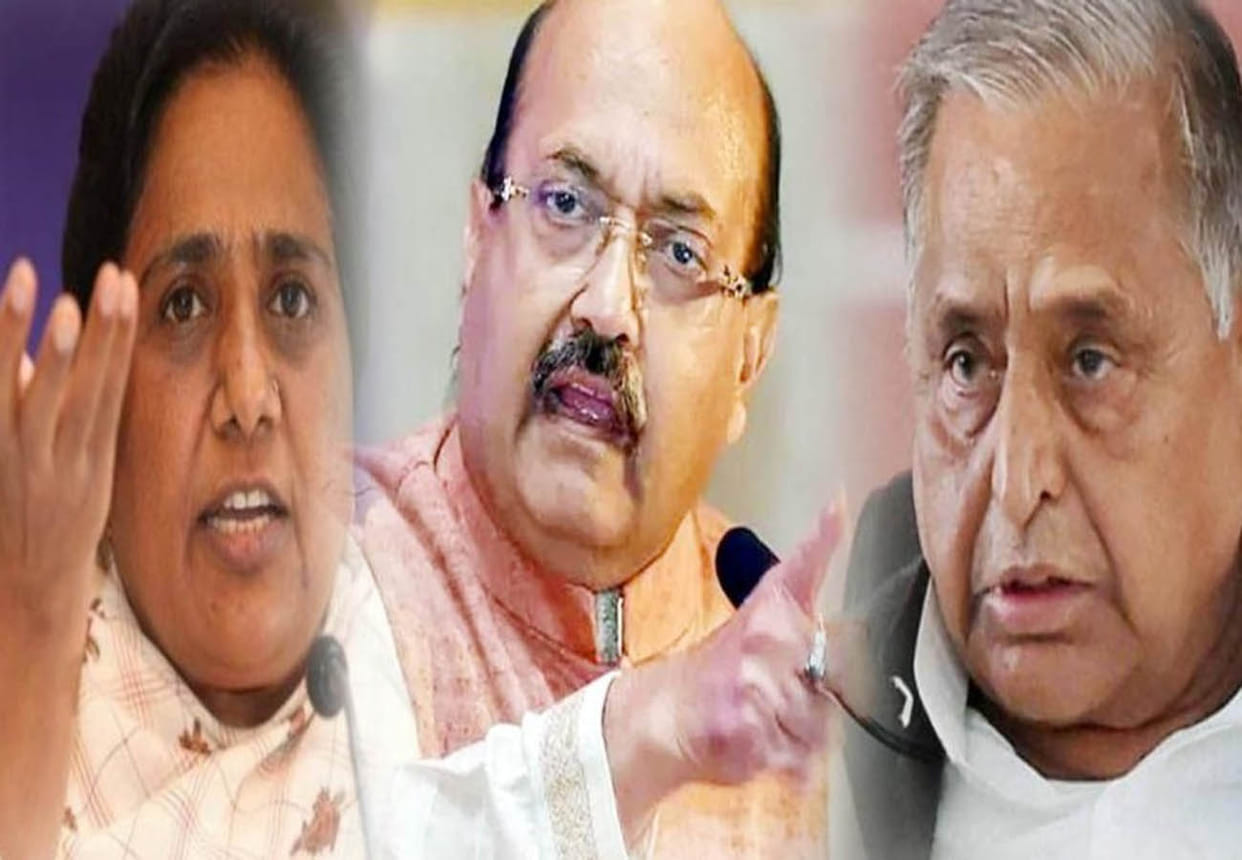 amar singh targets mayawati and mulayam singh yadav