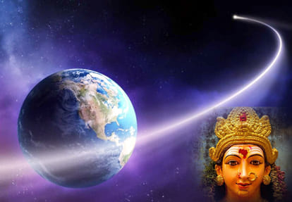 Contingency changes in the speed of the Earth in Navratri
