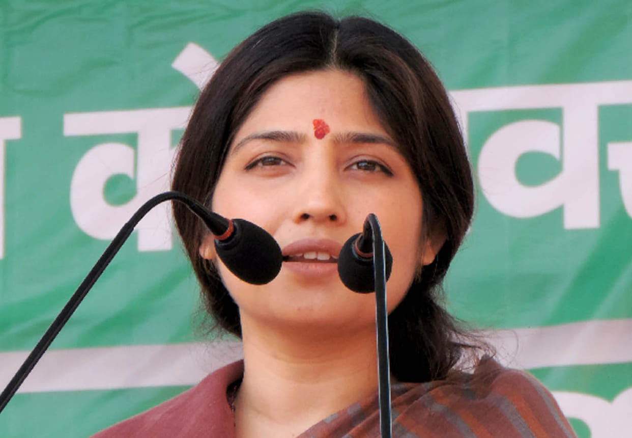 Lok Sabha Chunav 2019: Dimple Yadav and BJP Candidate Subrata Pathak finght in Kannauj