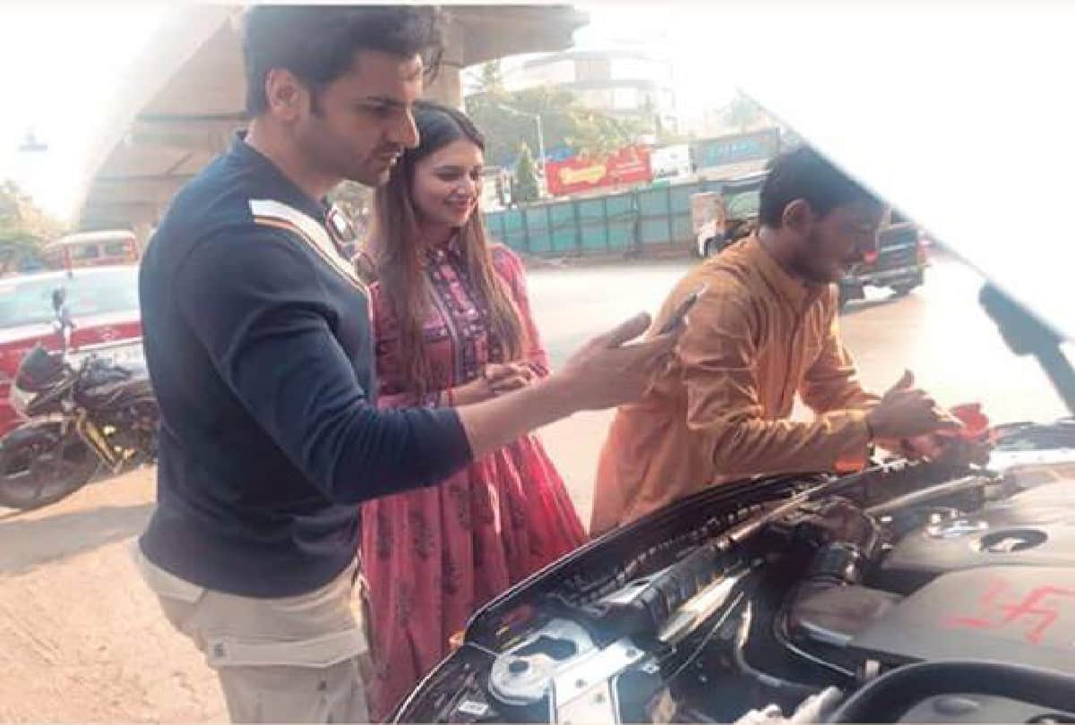 divyanka tripathi buy new mercedes car she put photo on instagram