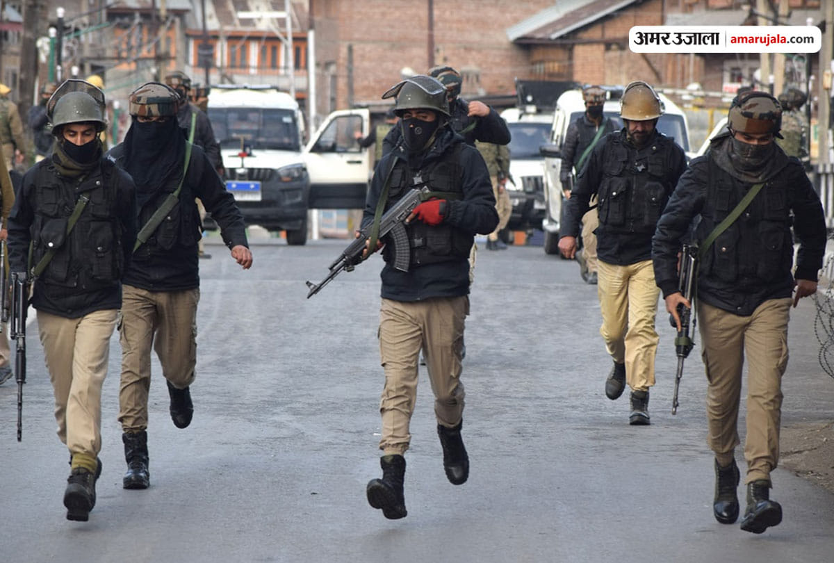 security forces killed three militants including lashkar commander mehraj bangru in jammu kashmir