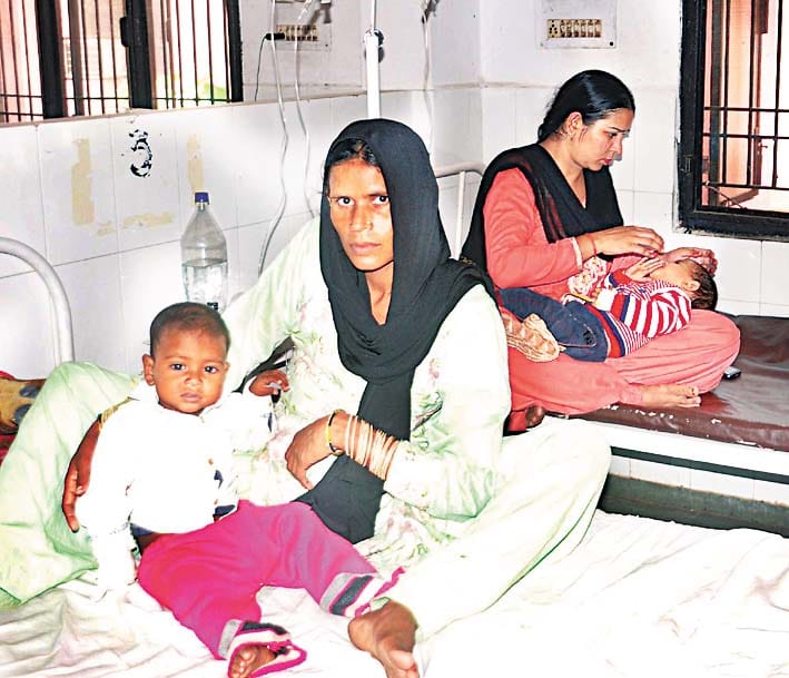 pnemonia attacked on many children in amroha