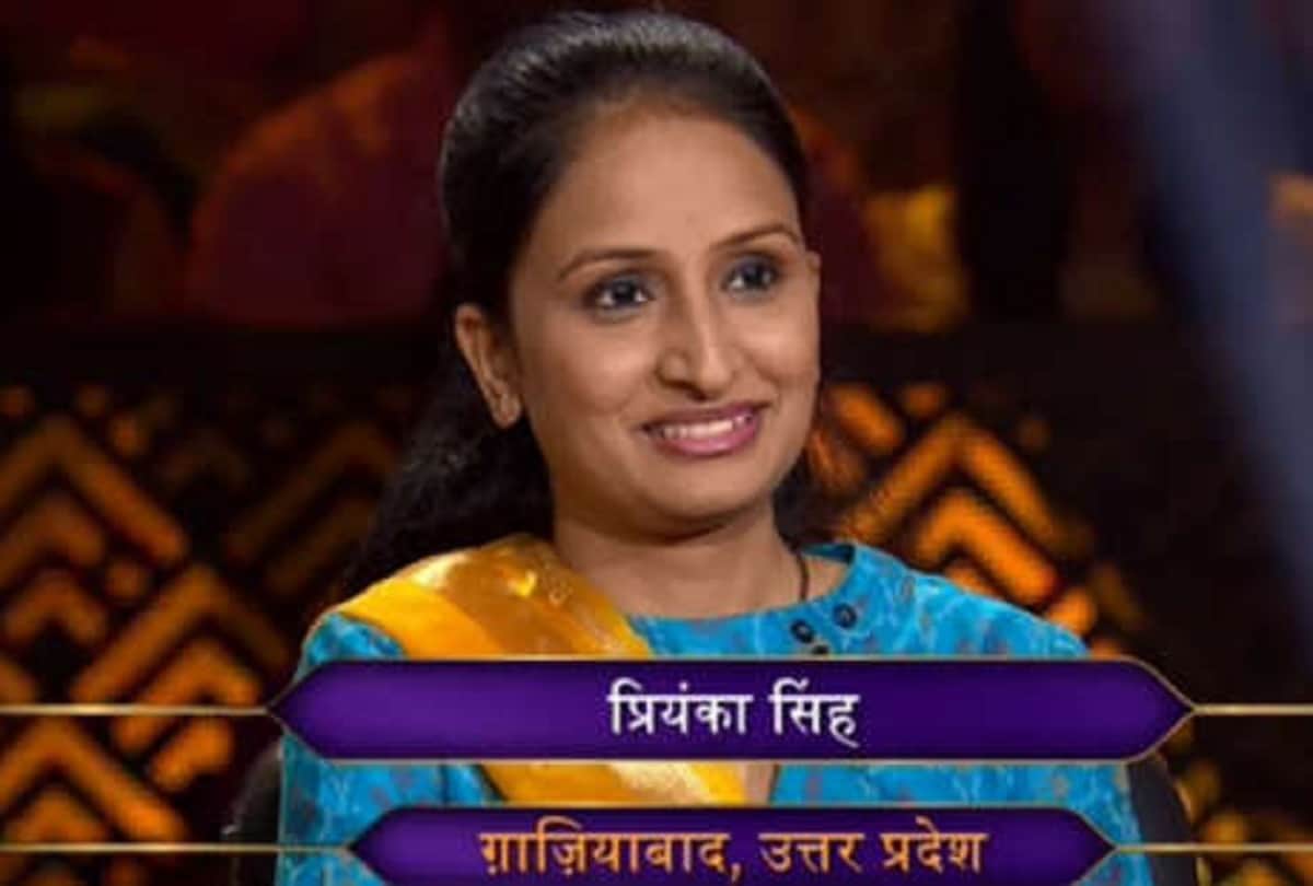 kbc 10 priyanka singh surveillances her husband