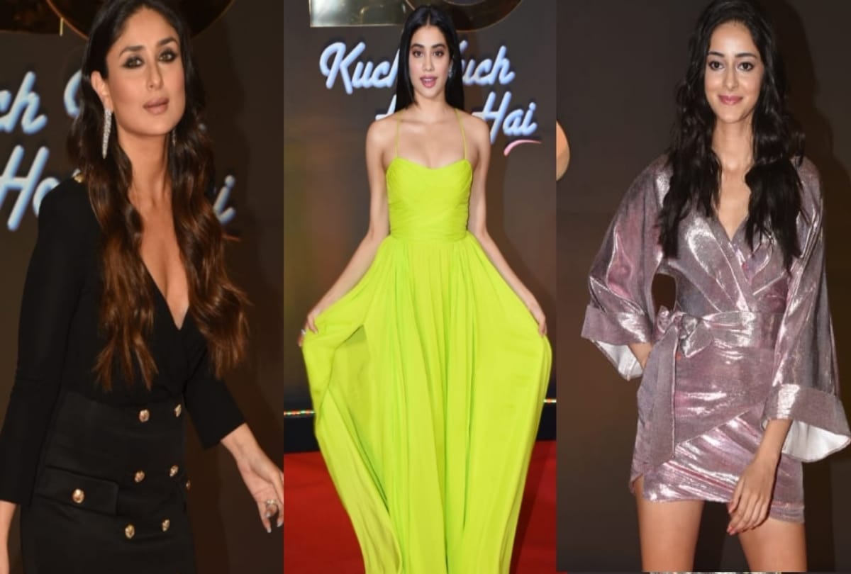 20 years of Kuch Kuch Hota Hai Janhvi Kapoor and Ananya Pandey looked stunning