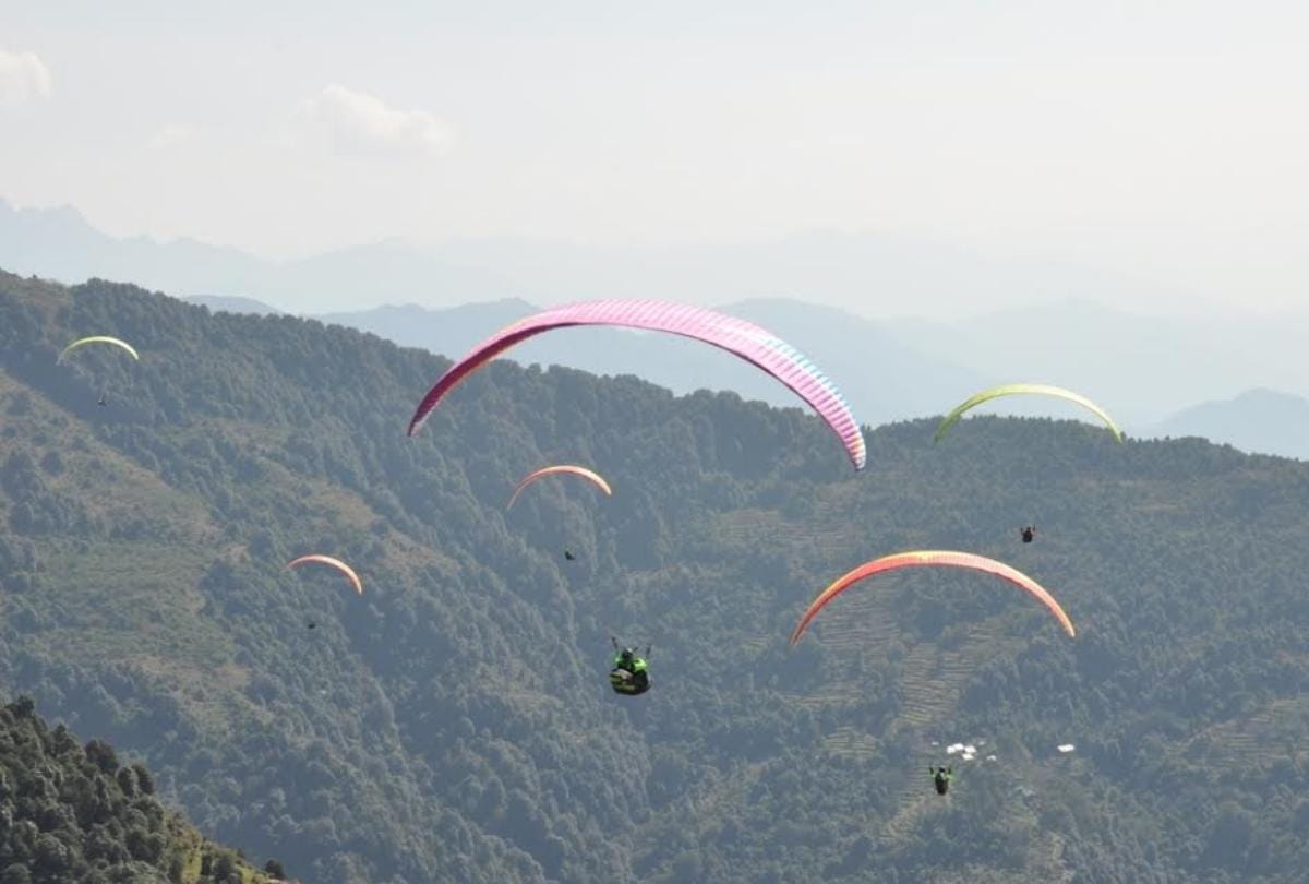 Indian Army Inter Service Paragliding Accuracy Championship In Bir Billing Kangra Himachal Pradesh