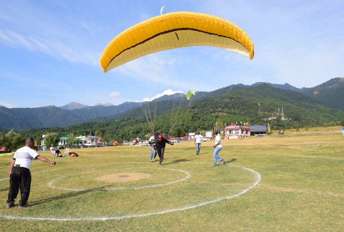 Indian Army Inter Service Paragliding Accuracy Championship In Bir Billing Kangra Himachal Pradesh