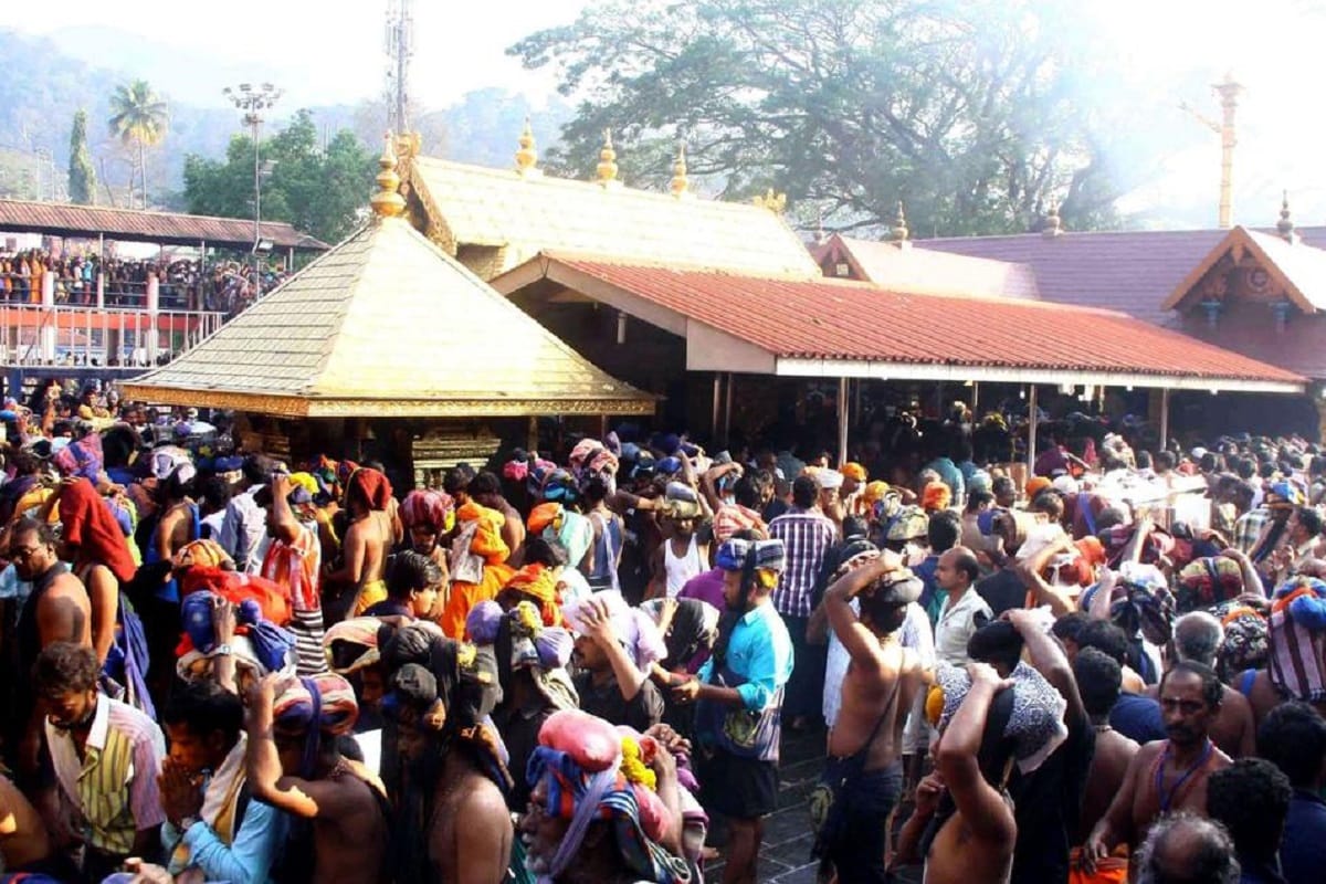 Sabarimala : two women returned from midway due to protest, three arrested