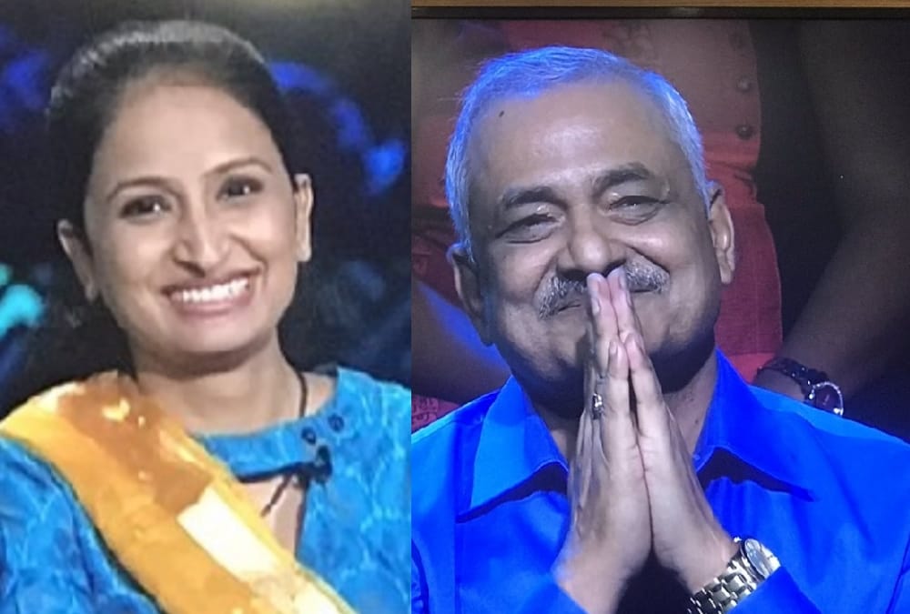 priyanka singh wins 25 lakh in a game show.