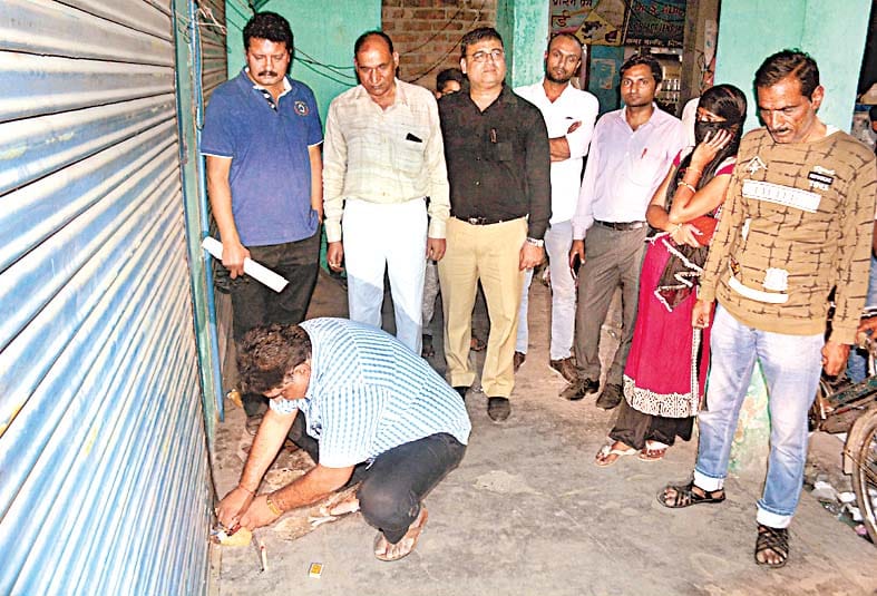 ultrasound center seal, 4 arrested.