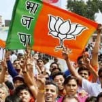 भाजपा की रैली।