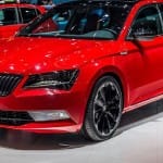 skoda superb  sportline